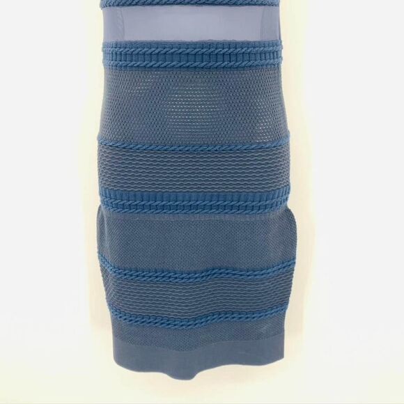 Rag & Bone Navy Mesh Dress Sz‎ XS - Picture 4 of 10
